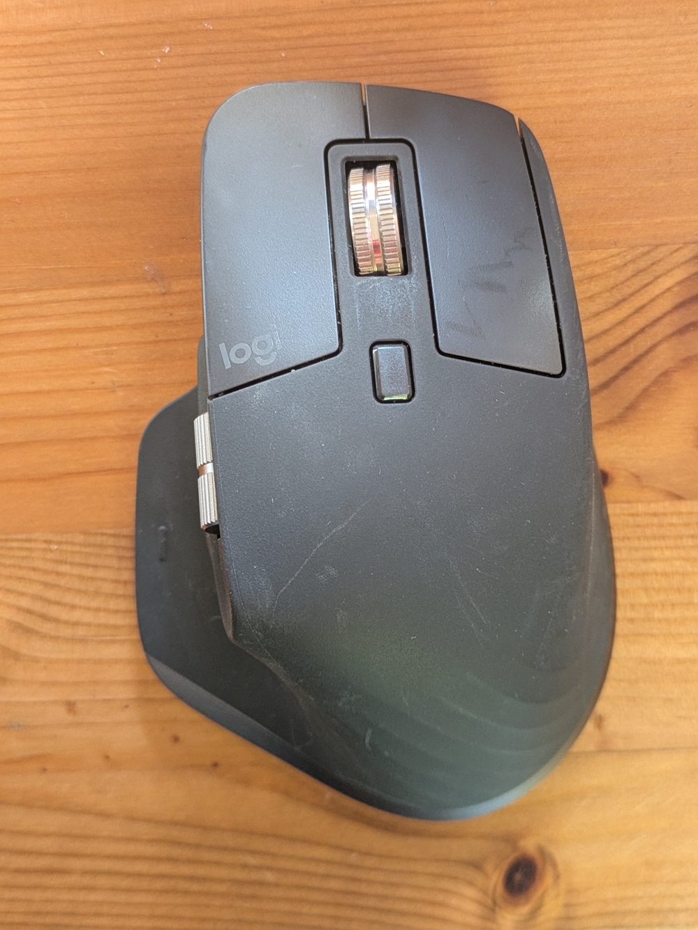 Logitech Wireless Ergonomic Mouse - Black/Gray